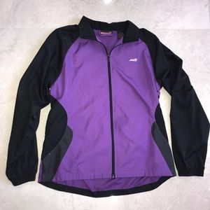 Avia Jacket Women’s sz Large. Black Purple Jacket